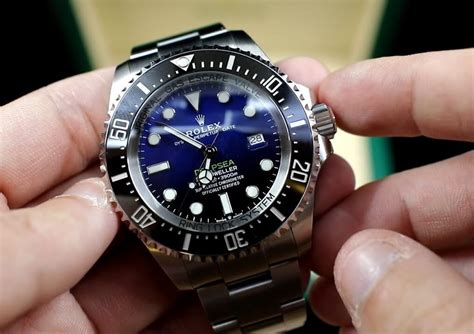 Rolex Real vs Fake: Rolex Deepsea vs  Replica 